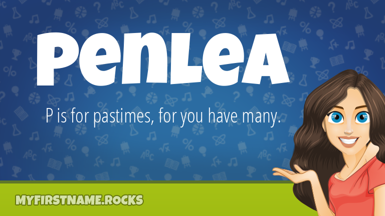 My First Name Penlea Rocks!
