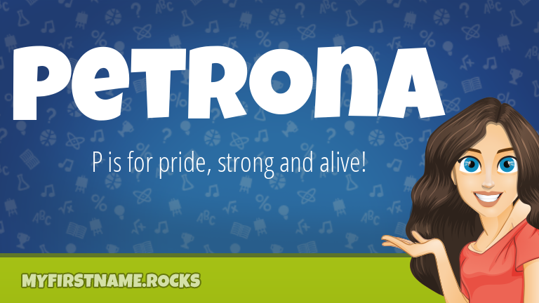 My First Name Petrona Rocks!