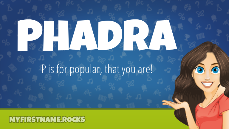My First Name Phadra Rocks!