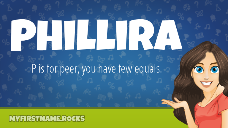 My First Name Phillira Rocks!