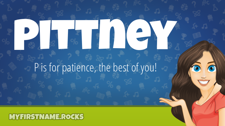 My First Name Pittney Rocks!