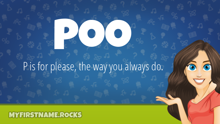 My First Name Poo Rocks!