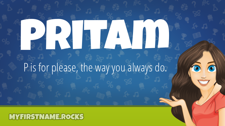 My First Name Pritam Rocks!