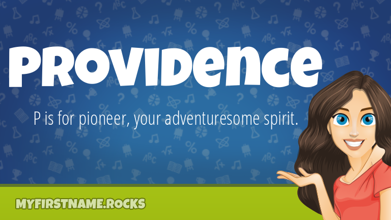 My First Name Providence Rocks!