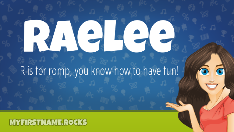 My First Name Raelee Rocks!