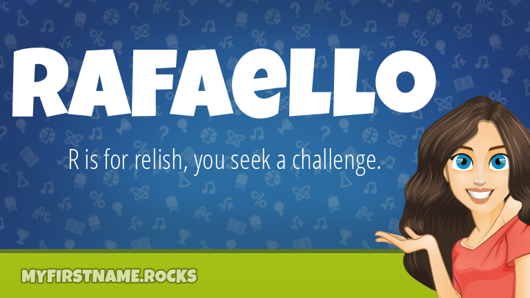 My First Name Rafaello Rocks!
