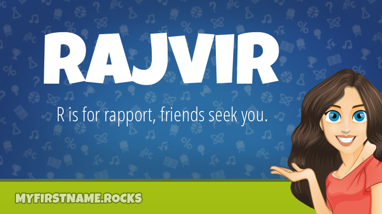 My First Name Rajvir Rocks!