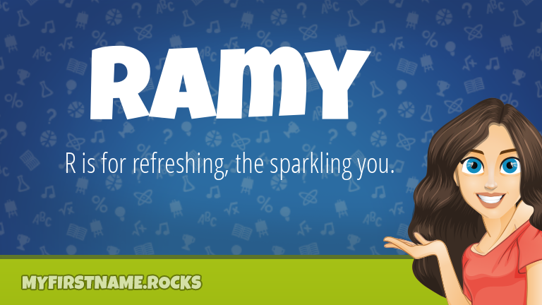 My First Name Ramy Rocks!