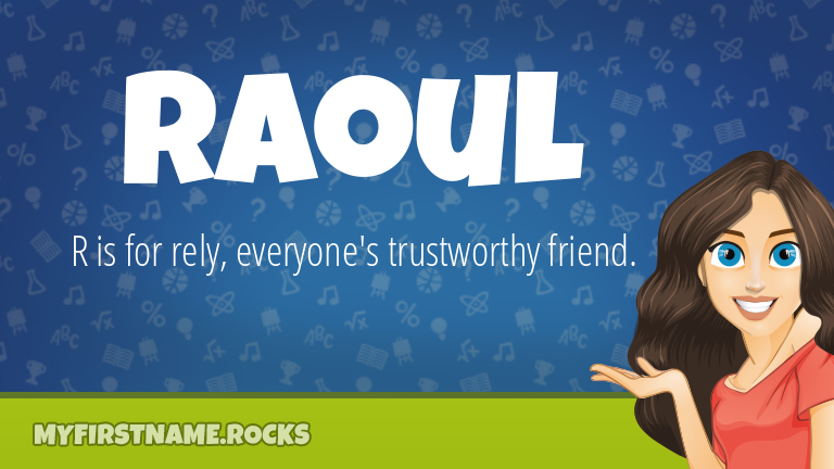 My First Name Raoul Rocks!