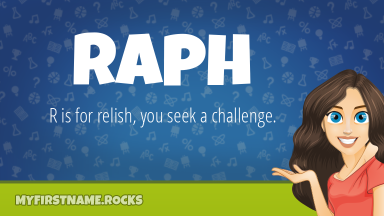 My First Name Raph Rocks!