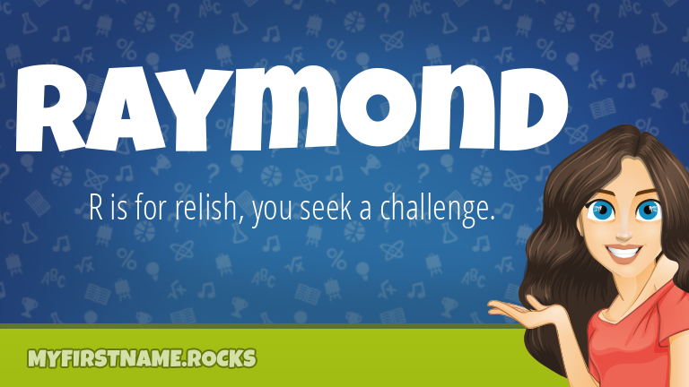 My First Name Raymond Rocks!