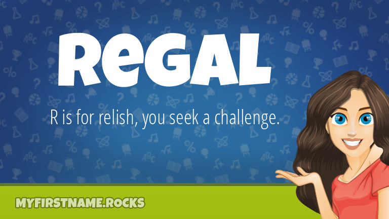 My First Name Regal Rocks!