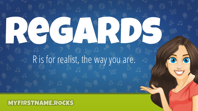 My First Name Regards Rocks!