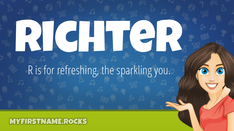 My First Name Richter Rocks!