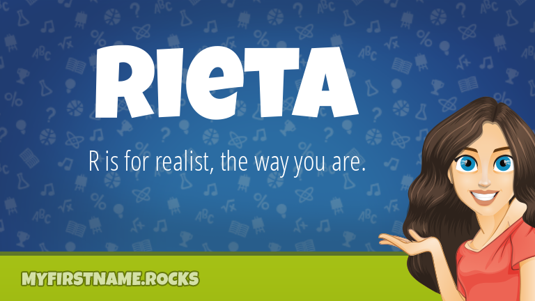 My First Name Rieta Rocks!