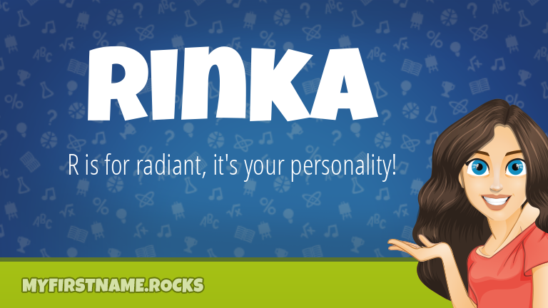 My First Name Rinka Rocks!