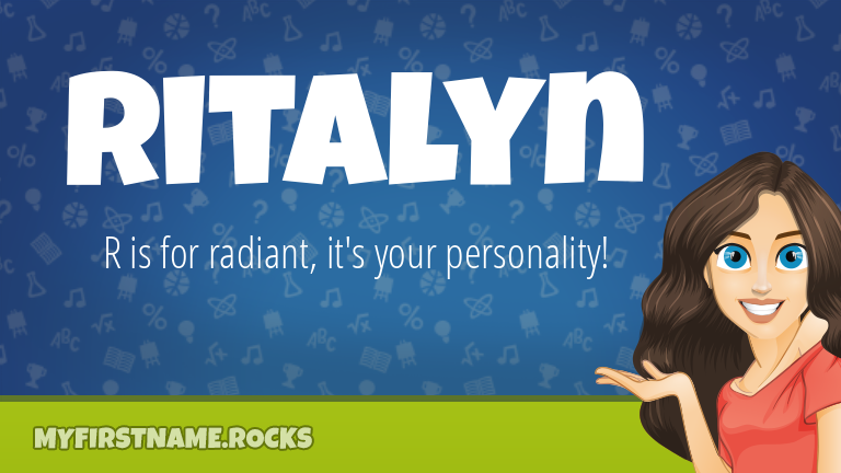 My First Name Ritalyn Rocks!