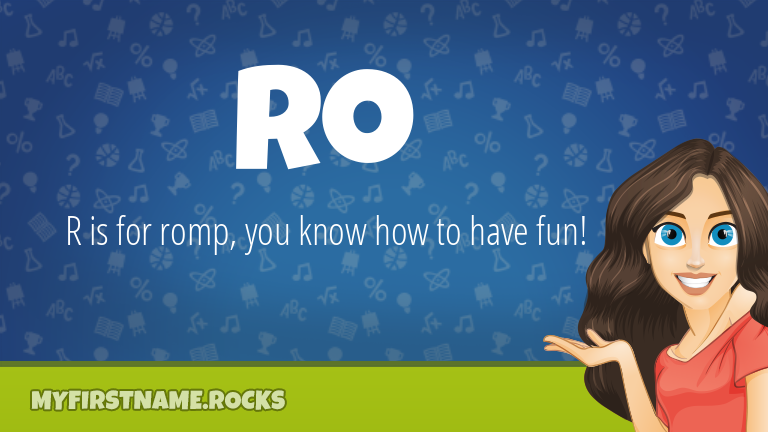 My First Name Ro Rocks!