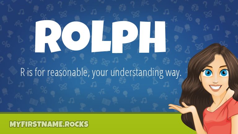 My First Name Rolph Rocks!