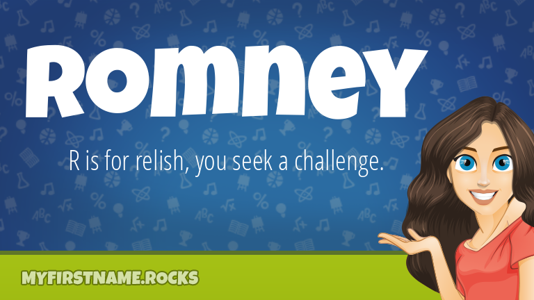 My First Name Romney Rocks!