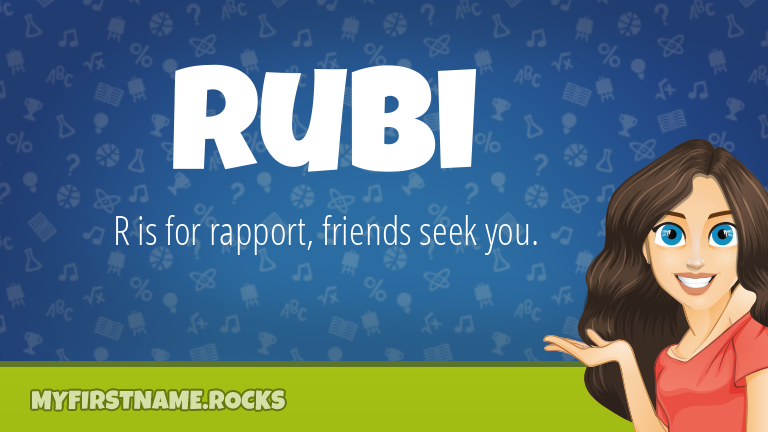 My First Name Rubi Rocks!