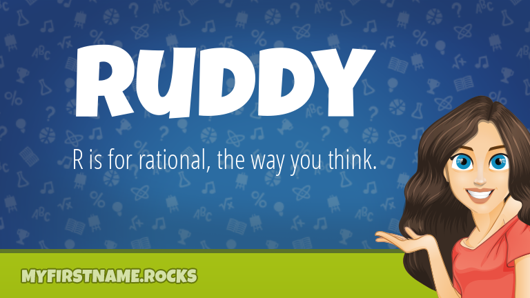 My First Name Ruddy Rocks!