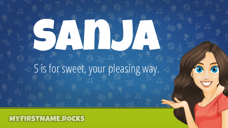 My First Name Sanja Rocks!