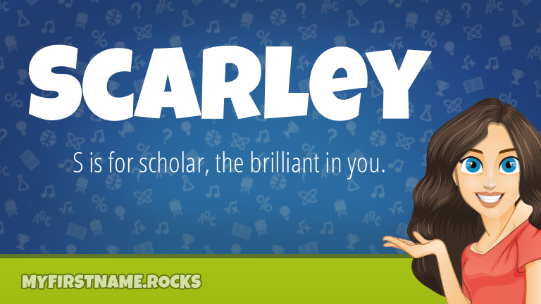 My First Name Scarley Rocks!
