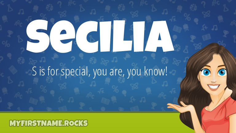 My First Name Secilia Rocks!