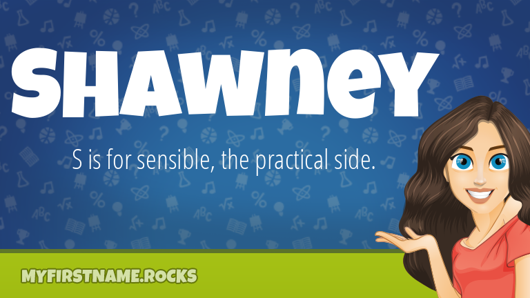 My First Name Shawney Rocks!