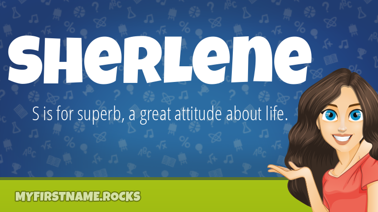 My First Name Sherlene Rocks!