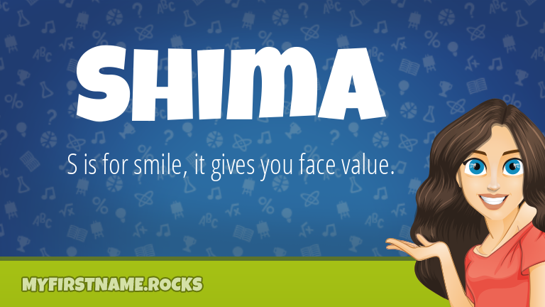 My First Name Shima Rocks!