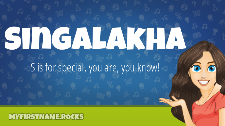 My First Name Singalakha Rocks!