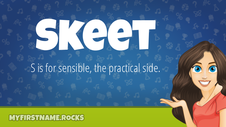 My First Name Skeet Rocks!