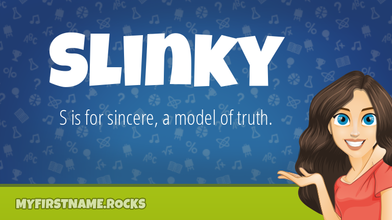 My First Name Slinky Rocks!