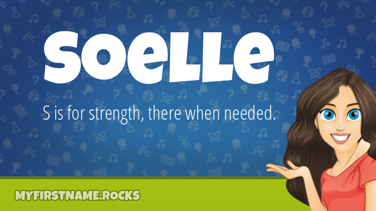 My First Name Soelle Rocks!