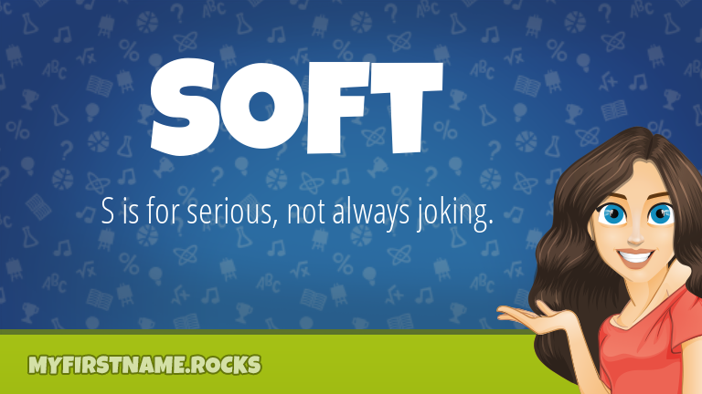 My First Name Soft Rocks!