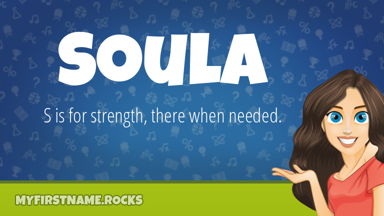 My First Name Soula Rocks!