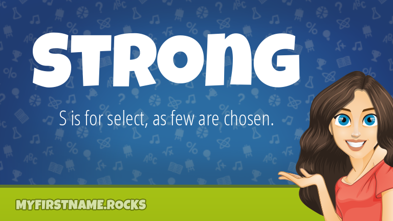 My First Name Strong Rocks!