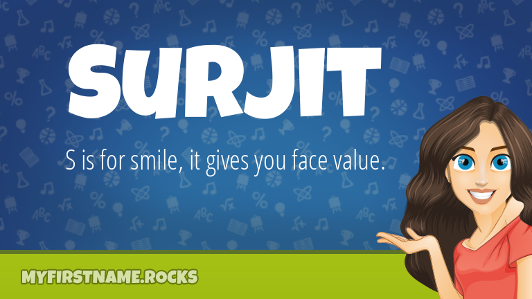 My First Name Surjit Rocks!