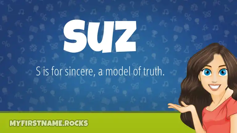 Suz First Name Personality And Popularity