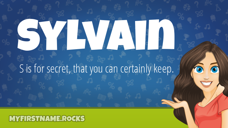 My First Name Sylvain Rocks!