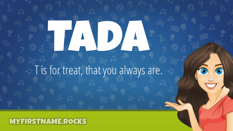 My First Name Tada Rocks!