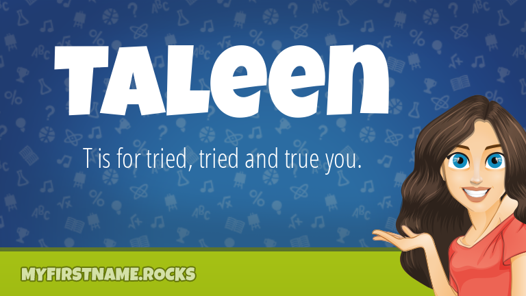 My First Name Taleen Rocks!