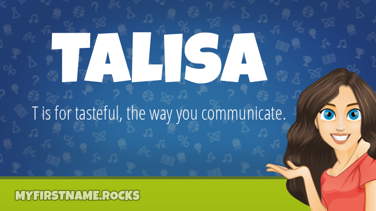 My First Name Talisa Rocks!