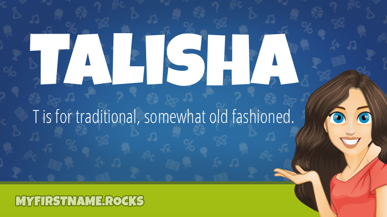 My First Name Talisha Rocks!