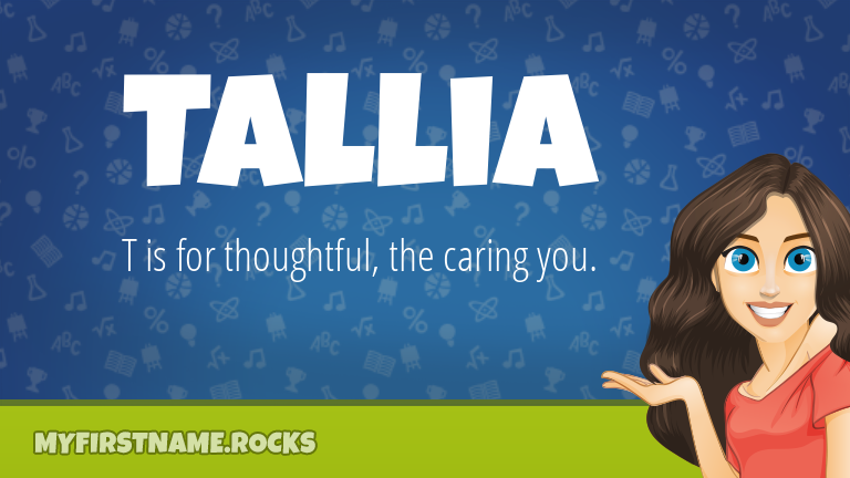 My First Name Tallia Rocks!