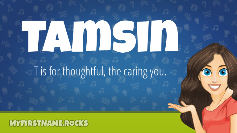 My First Name Tamsin Rocks!