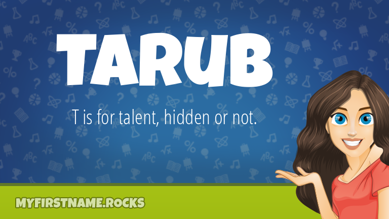 My First Name Tarub Rocks!