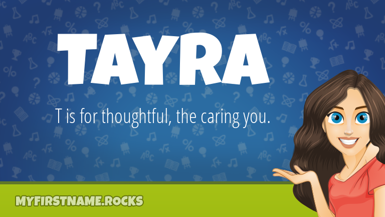 My First Name Tayra Rocks!